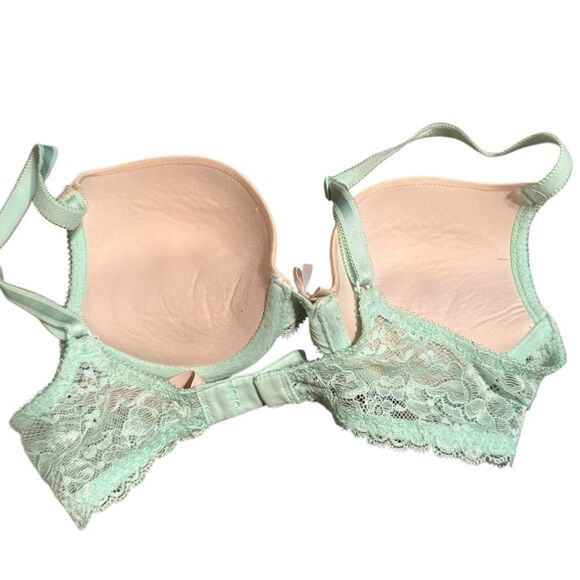 Victoria’s Secret Size 32B Dream Angels Push Up Bra Rhinestone Crystal Bling - Picture 3 of 5